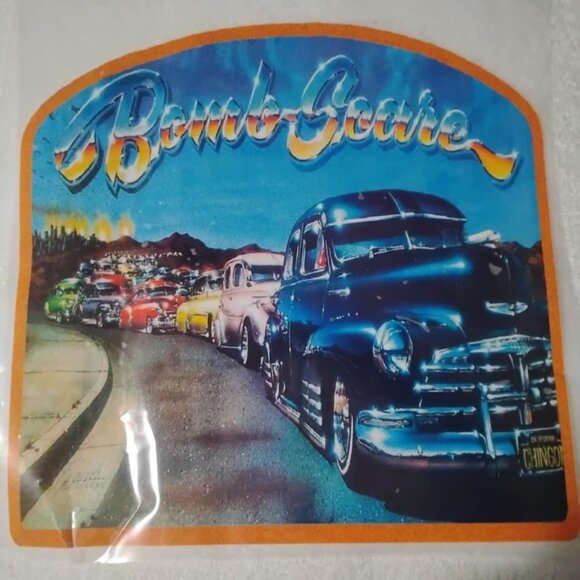 Vintage Bomb Scare - IRON ON TRANSFER - Heat Transfer Patch - Rare - Picture 1 of 3